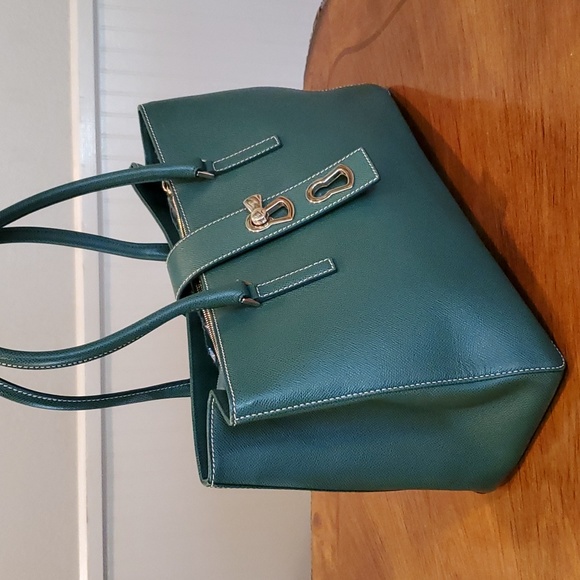 Like NEW Gianfranco Lotti keylock bag - Picture 3 of 13